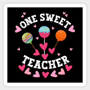 One sweet teacher Sticker